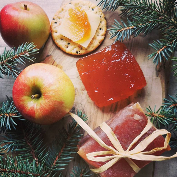 douglas fir and apple membrillo