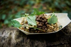 Advertising Image Al with risotto